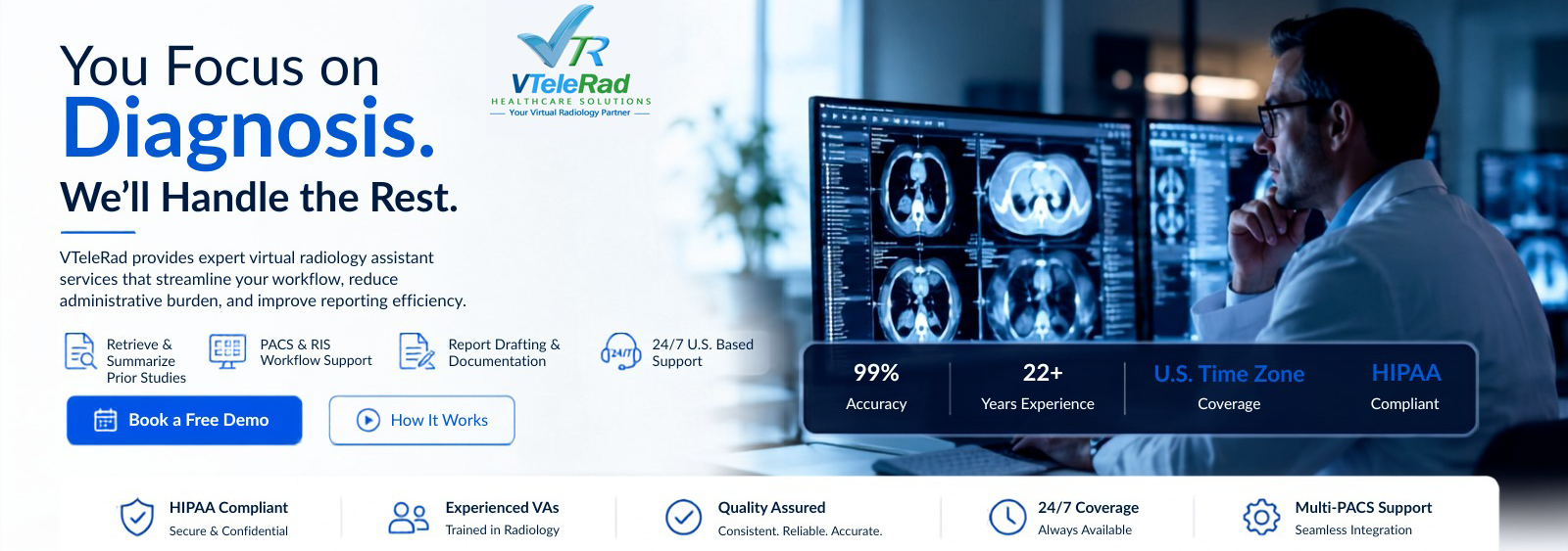 VirtualTeleRad Healthcare Solutions — banner 2